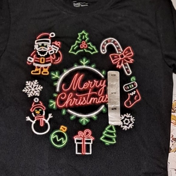 Christmas Kids/Boys Fleece Pajamas Sleep Set L - Picture 3 of 8